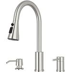 DAYONE 3 Holes Kitchen Faucets with
