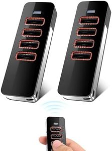 868Mhz Fernbedienung für Sommer Handsender für Sommer 4018V000, 4 Befehl für Pearl Funksender für Sommer 4015862001900, Garagentor Fernbedienung für Sommer Torantriebe, Rollencode (2PCS)