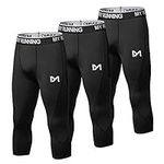 MEETYOO Men's 3/4 Compression Pants