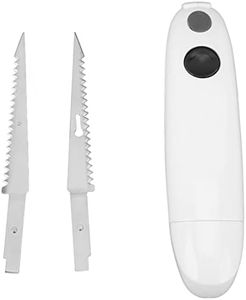 Electric Carving Kitchen Knife, Easy Slice Cordless Battery Powered Knife Bread Knife with One Touch for Home for Carving Meats, Poultry, Bread