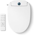 GAICOM Bidet Toilet Seat Elongated, Electric Smart Heated Toilet Seat with Instant Warm Water & Dryer, Multiple Cleaning Modes, Remote Control, Self-Clean Nozzle, Soft Closed, Night Light