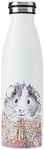 Mikasa x Tipperleyhill 500ml Water Bottle, Guinea Pig, Sleeved