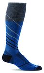 Sockwell Men's Pulse Firm Graduated Compression Socks, Ocean, Large/X-Large