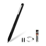 ANYQOO ﻿Stylus Pen for HP, Pen for HP Envy x360 15-bp0 15-bq0, 5-cn0, X2 12-e0xx,X2 12g0xx; HP Spectre x360 13-ae013dX, 13-ac0xx, HP Pavilion x360 11m-ad0 14M (Black)