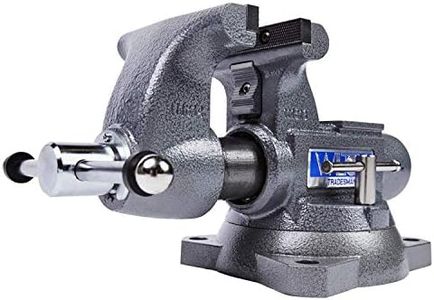 Wilton Tradesman Bench Vise, 5-1/2" Jaw Width, 5" Max Jaw Opening, 3-3/4" Throat (Model 1755)