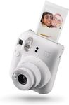 instax mini 12 camera, CLAY WHITE