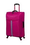 it luggage GT Lite Ultra Lightweight Softside Medium, Dark Pink, Checked 26-Inch