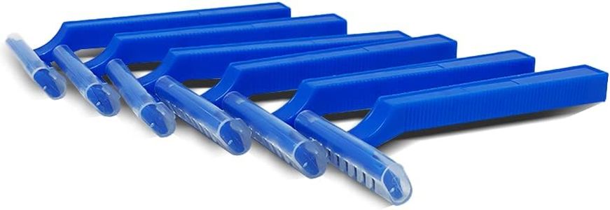 Cuchillas de Afeitar Desechables Acero Inoxidable - 100 unidades - Rasuradoras Desechables Uso Profesional, Estético y Quirúrgico(Cuchillas 1 Hoja)
