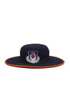 VATS Panama Hat Cricket Hat Free Size (White) (Free Size, Blue)
