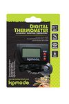 Komodo Digital Thermometer, Digital Thermometer for Reptile Habitats,Black