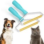 Uproot Cleaner Pro Pet Hair Remover 2 Pack - Reusable Cat Hair Remover - Dog Hair Remover Multi-Fabric Edge and Carpet Scraper by Uproot Clean - for Furniture, Pet Towers, + More - Gets Every Hair