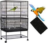 Adjustable Bird Cage Cover, Daoeny 