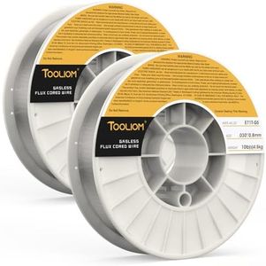 TOOLIOM E71T-GS .030" Gasless Flux Core Welding Wire 10LB, 2PCS