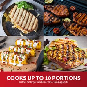 George Foreman Large Electric Grill – Black