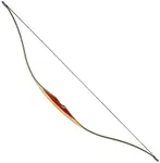 KAINOKAI 54" Traditional Laminated Recurve Bow/Archery Amercian Hunting&Target Horse Bow/Longbow Most Arrows fits,15-55 lbs for Kids Teens & Adults