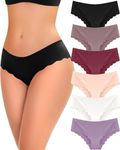 FINETOO 6 pack Seamless Underwear f