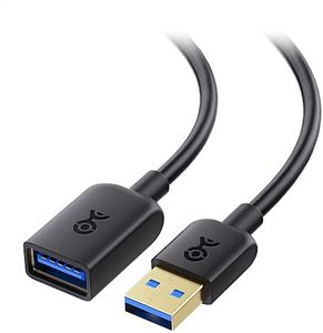 Cable Matters USB to USB Extension Cable (USB 3.0 Extension Cable) in Black 1.8m Compatible with Webcam, Gamepad, USB Keyboard, Mouse, Flash Drive, Hard Drive, Oculus VR, Xbox