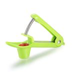 Cherry Pitter or Stoner, Olive red Dates pitting Device, Cherry Stoner Remover with Stainless Steel Rod and Food Grade Handle(Green)