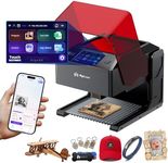 AlgoLaser 10W Portable Laser Engraver Machine: Smart Laser Engraver/Cutter with 3.5" Touchscreen & 2.0 AlgoOS System - Hand Draw/Wireless Transmission/Offline - Laser Engraving for Wood,Metal,Glass