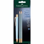 Faber-Castell 241122 Writing Set Sky Blue with Poly Ball Urban Ballpoint Pen and 2 Urban Pencils