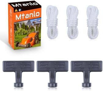 Mtanlo For Honda GX270 GX340 GX390 GX420 GX610 GX620 188F 190F 11HP 13HP 4-Stroke Gas Engine Motor Generator Water Pump, Starter Handle Kit, 17210-ZE1-822, 17210-ZE1-505