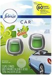 Febreze Car Air Fresheners, Gain Original Scent, Odor Fighter for Strong Odors Car Vent Clips (2 Count)