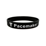 Pacemaker Wristbands Medical Alert ID Bracelets. Pacemaker Silicone Awareness Bands (1 Wristband only)