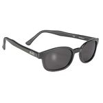 Sunglasses KD's 21120 - Smoked lenses and matte black frame - Bikers