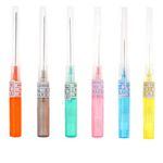 Ear Nose Piercing Needles - 6PCS Mixed Piercing Needles 14g 16g 18g 20g 22g 24g IV Catheter Needles for Piercing Cleaned Body Tattoo Piercings Tool for Piercing Supplies Piercing Kit