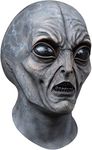 Ghoulish Productions Evil Invader 51 Mask.Alien Mask. Scary Mask.Area 51 Costume.One Size Adult Latex Mask.Aliens Line