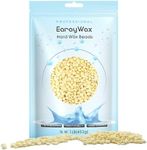 EARAYWAX Hard Wax Beads, 1lb, for Hair Removal, Refill Wax Beans for Sensitive Skin, At-Home Waxing for Women and Men