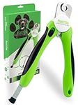 Mighty Paw Dog Nail Clippers - Razor Sharp Stainless Steel Blade For Clean Clipping - Non-Slip Ergonomic Handle - Ultimate Comfort & Control - Recommended By Vets And Groomers - Quick And Easy To Use