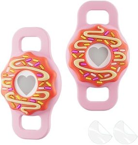 WHALEZON Cat Collar Holder for Airtag, Cat & Small Dog Harness Case for Air Tag