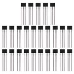 VILLCASE Professionl Hall Effect Sensor Throttle 25pcs Sensor Alloy Portable Transistor Alloy Hall Effect A3144 Hall Effect Sensor Electric Bike