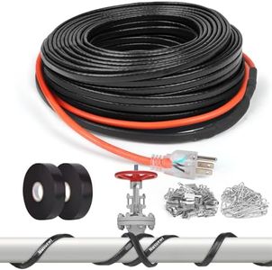 200FT Pipe Heating Cable for Pipe Freeze Protection Heat Tape forWater Pipe