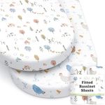 Baby Bassinet Sheets for Boy, Girl 