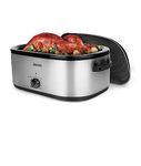 AROMA 22Qt. Roaster Oven with self basting lid stainless steel