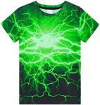 Funnycokid Boys Shirts Neon Green S