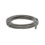 RIDGID 62260 Model C6 Sink Cable with Male Coupling for K45 Sink Machine and K 50 Sectional Machine, 10mm x 10.7m