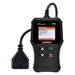 Launch Tech USA OBD2 Scanner CR319 Scan Tool Universal Automotive Engine Fault Code Reader - Checks O2 Sensor and EVAP Systems, Supports Mode6