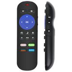 New Replace Remote Control Applicable for RCA Roku TV RTR3260 RTR3261 RTU5540 RTR4060 RTR5060 RTR5061 RTRU5527 RTR3260-W RTRU5027-W RTR4360-W RTR4360 RTR4361 RTR4360US RTR4360US RTR3260US