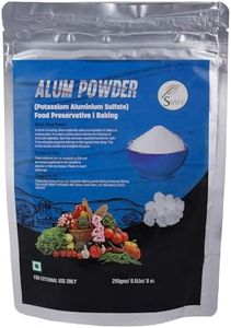 SVATV Alum Powder 250 Gram (8.8 Oz) | Granulated Potassium Alum Powder | Purified Through Shodhan Process | Granulated Powder Alumbre