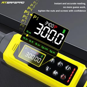 ATsafepro Digital Torque Wrench 1/2'' Drive – 5.1-340Nm, LCD, Dual-Direction, ±2% Accuracy