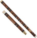 MILISTEN Bamboo Flute Musical Instruments Key C Wooden Flute Flute Instrument Chinese Bamboo Classic Musical Instrument for Kids Adults Beginners