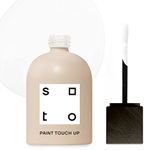 soto Paint Touch Up (Interior/Exterior) - Non-Toxic Interior Scratch + Scuff Repair: Wall, cabinets, Trim + molding, Furniture, Windows (Size: 1 fl oz, Sheen: Matte, Color: No. 04 White Haze)