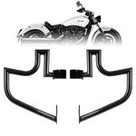 Kinglemc Crash Bar Engine Guard Highway Freeway Bar for Indian Scout 2015-2023 Scout Bobber ABS 2018-2023 Scout Sixty 2016-2023 (Black)