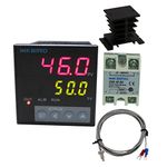 Inkbird PID Temperature Controller ITC-106VH 100V 240V Thermostat K Sensor Black Heat Sink 40 DA SSR