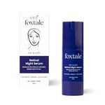 Foxtale 0.15% Beginner Friendly Retinol Night Serum | Anti-Aging Night Cream | Reduces Fine Lines and Wrinkles | No Purging | For Younger-looking Skin | Men & Women | All Skin Types - 30 ml