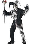 Adult Plus Size Evil Jester Costume Chest size PLUS SIZE