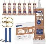 GH1200 10ml x 8 Shoe Glue Repair for Sole Waterproof, Clear Drying & Strong Rubber Boot Repair, Non-Stiff Glue for Shoes Repair, Fixes Sneakers, High Heels, Crocs & More, can Bear Extreme Conditions